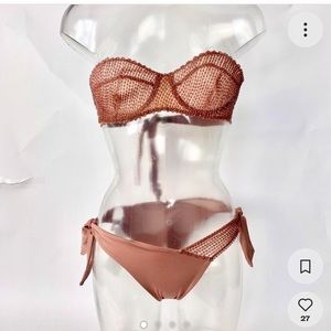 FINAL SALE - La perla beaded bikini